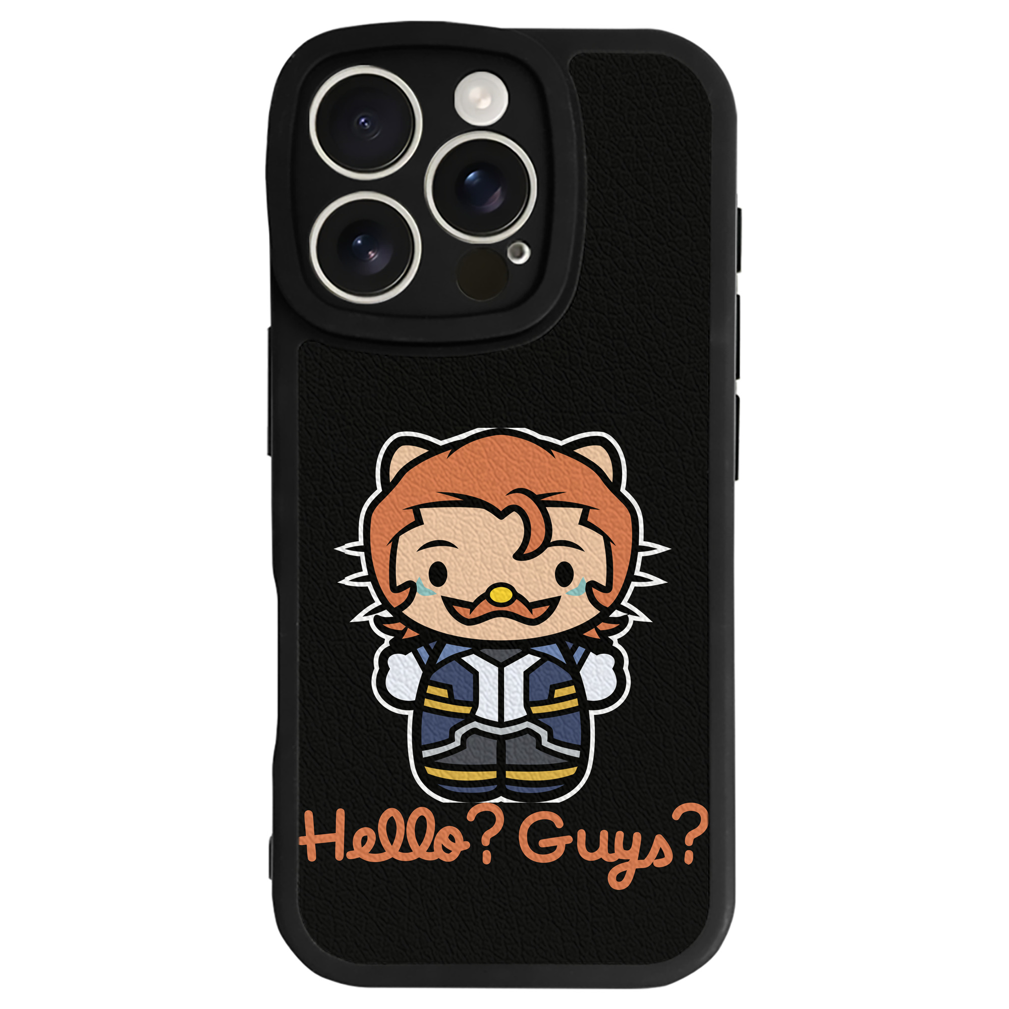 （画像用） Hello Kitty ハローキティ 【iPhone 16シリーズ対応】シリコンスマホケース（レザー調） 材質：シリコン